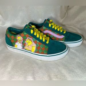 VANS (The Simpsons) Moe’s Limited Edition shoes women’s size 6 men’s size 4.5